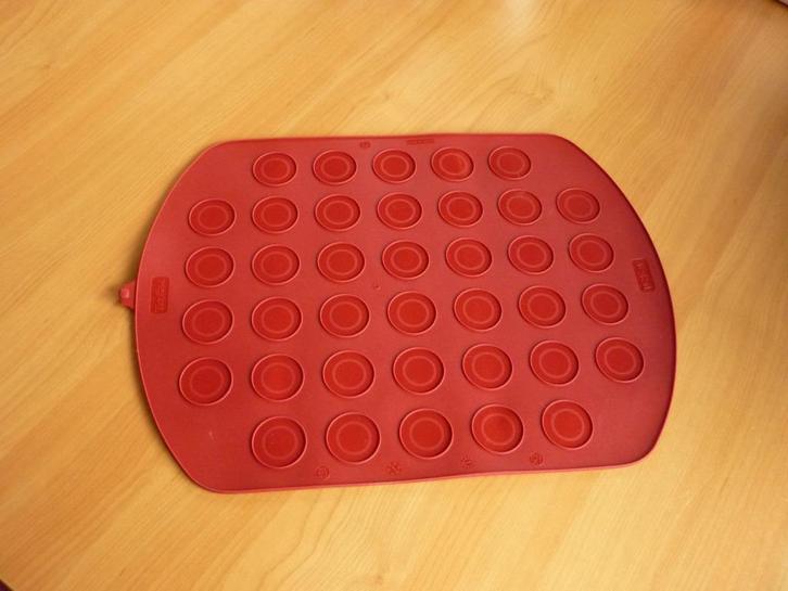 Tefal Bordeaux siliconen bakmat overmat vorm voor macarons, Hobby en Vrije tijd, Taarten en Cupcakes maken, Ophalen of Verzenden