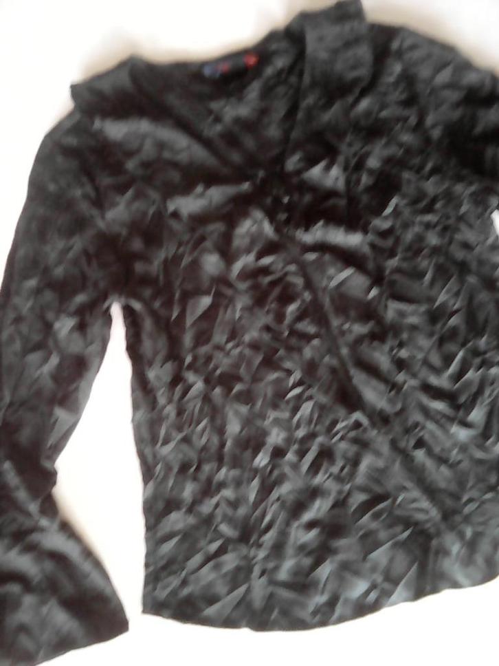 Zwarte bloes dames/meisjes Mt38, Kleding | Dames, Blouses en Tunieken, Ophalen
