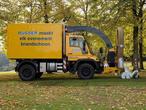 Mercedes-Benz Unimog U400 met Ducker wassys. Trilo zuigsyst., Zakelijke goederen, Landbouw | Tractoren, 7500 tot 10000, Overige merken
