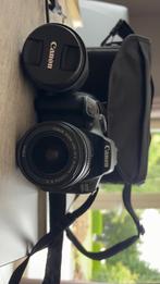 Canon EOS 2000D 18-55mm+55-250mm lens+draagtas, Audio, Tv en Foto, Ophalen, Zo goed als nieuw
