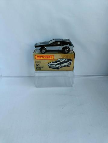 Boîte d'allumettes SUPERFAST n 51 MIDNIGHT MAGIC (Tanzanie), Enlèvement ou Envoi, Comme neuf, Matchbox