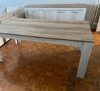 Buffet + witte en houten tafel, Huis en Inrichting, Complete inboedels, Ophalen