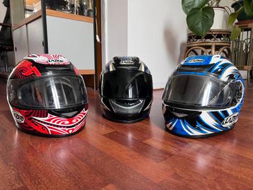 3 integralen motorhelmen Lazer beschikbaar voor biedingen