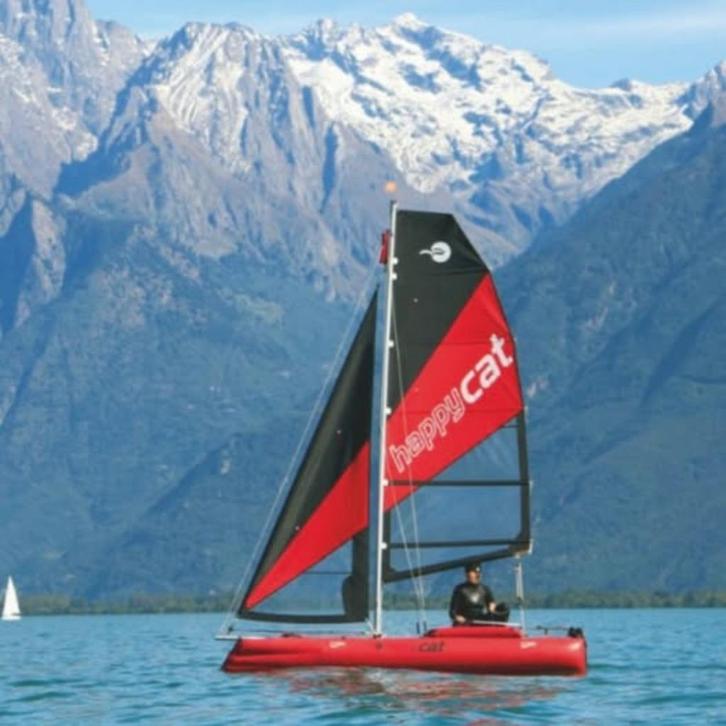 Catamaran Grabner, Watersport en Boten, Catamarans, Zo goed als nieuw, Benzine, Ophalen