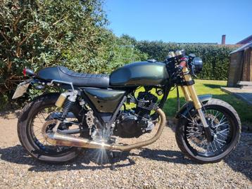 Bullit Spirit 125cc café racer, 125 cm³, 2 cylindres, Particulier, Naked bike