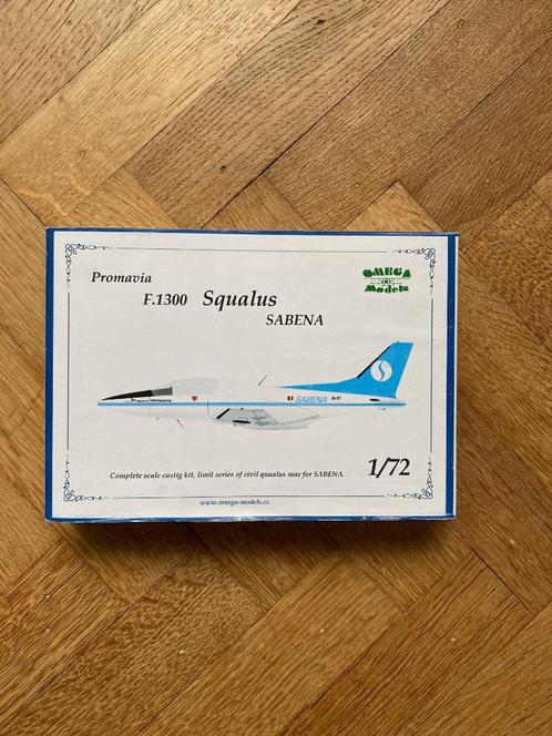 PROMAVIA F1300 JET SQUALUS - SABENA - 1/72, Hobby & Loisirs créatifs, Modélisme | Avions & Hélicoptères, Neuf, Avion, 1:72 à 1:144