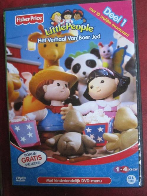 Little People Het verhaal van boer Jed deel 1, Cd's en Dvd's, Dvd's | Kinderen en Jeugd, Zo goed als nieuw, Tv fictie, Poppen