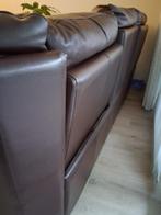 RELAX ZETEL, Huis en Inrichting, Zetels | Zetels, Ophalen, Gebruikt, BRUIN LEER, Minder dan 75 cm