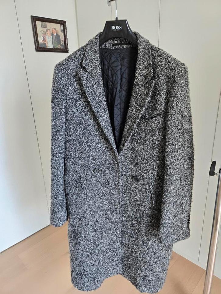 Lang e merk jas van het merk Les Hommes, Kleding | Heren, Jassen | Winter, Gedragen, Maat 48/50 (M), Overige kleuren, Ophalen of Verzenden