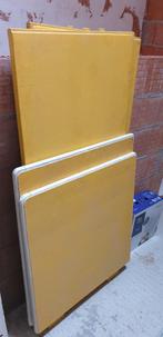 Kinderbed geel zonder matras, Enlèvement ou Envoi, Matelas, Moins de 70 cm, Utilisé