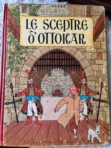 Tintin Le Sceptre d’Ottokar – Eerste druk / Première édition beschikbaar voor biedingen