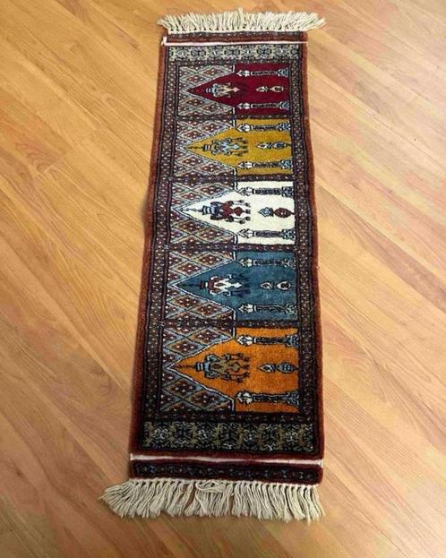 Vintage retro oosters tapijt loper kleed 90/29, Antiek en Kunst, Antiek | Tapijten, Tafelkleden en Textiel, Ophalen of Verzenden