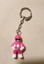 sleutelhanger Power Rangers 3.5 cm roos, Verzamelen, Sleutelhangers, Ophalen of Verzenden, Gebruikt