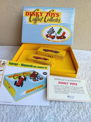 Dinky Atlas verzamelbox _"FERRARI - MASERATI” (23J_22A) beschikbaar voor biedingen