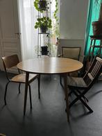 Houten ronde tafel - Maisons du Monde, 100 à 150 cm, Quatre personnes, Rond, Comme neuf