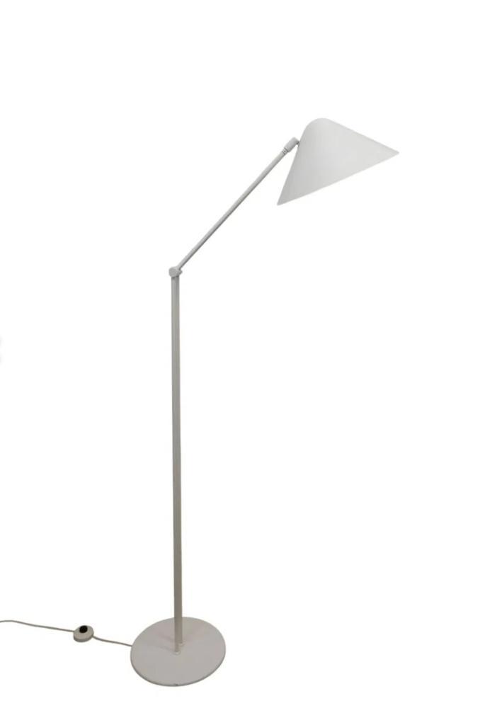 Hala Zeist Vloerlamp — Postmoderne vloerlamp — 80's, Huis en Inrichting, Lampen | Vloerlampen, Gebruikt, 150 tot 200 cm, Metaal