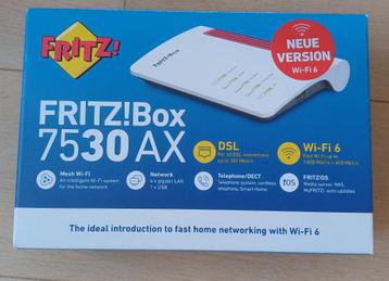 FRITZ ! Box FON WLAN 7530 AX modem/routeur WiFi 6, Informatique & Logiciels, Enlèvement ou Envoi, Comme neuf, Routeur, AVM Fritzbox