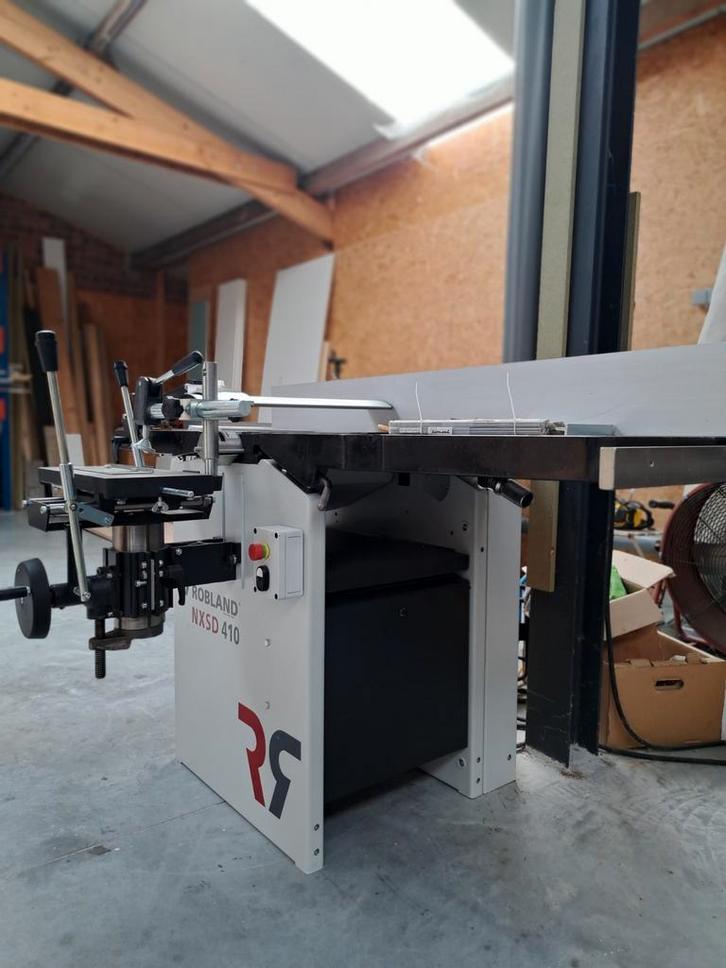 Robland vandikte schaaf,langgatboor. Zaag en frees combi, Articles professionnels, Machines & Construction | Travail du bois, Enlèvement