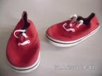 Schoenen CANVAS, rood. maat 25. NIEUW. Meisje., Meisje, Schoenen, Ophalen of Verzenden, CANVAS.