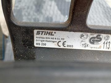 Tronconneuse Stihl, Enlèvement
