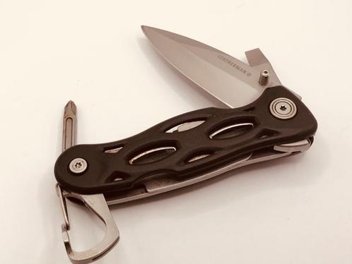 Leatherman E302 Skeletonized  Knife Screwdriver Multi-Tool w, Caravans en Kamperen, Kampeergereedschap, Gebruikt, Ophalen of Verzenden