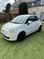 Fiat 500 automaat, Auto's, Fiat, Automaat, Euro 5, Leder en Stof, Wit