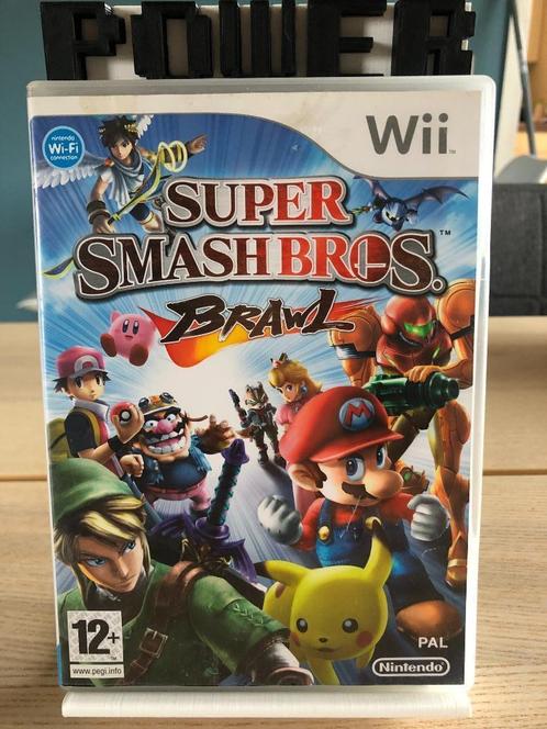 Super Smash Bros Brawl (Nintendo Wii), Consoles de jeu & Jeux vidéo, Jeux | Nintendo Wii, Utilisé, Combat, 2 joueurs, À partir de 12 ans