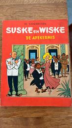 Suske en wiske de apekermis , oranje bruine tekeninge, Boeken, Stripverhalen, Willy Vandersteen, Eén stripboek, Ophalen, Gelezen
