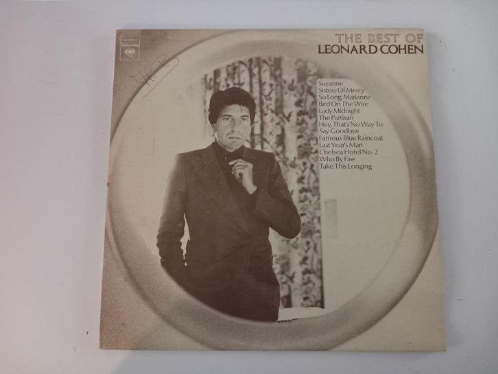 Vinyl LP Best of Leonard Cohen Folk Rock Pop Canada, Cd's en Dvd's, Vinyl | Pop, 12 inch, Ophalen of Verzenden