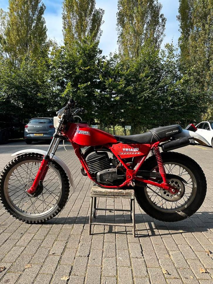Fantic Trial 125, Vélos & Vélomoteurs, Cyclomoteurs | Cyclomoteurs de cross, Utilisé, Enlèvement ou Envoi