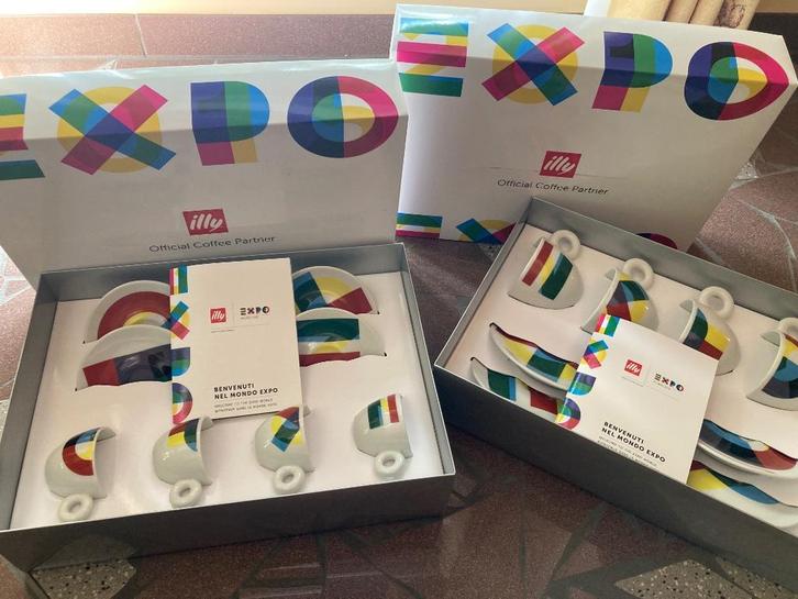 Illy Art Collection Expo Milano 2015, Verzamelen, Porselein, Kristal en Bestek, Nieuw, Kop en/of schotel, Overige materialen, Ophalen