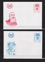 1986 Léopold II & Stanley enveloppen met herdenkingsstempel, Verzenden