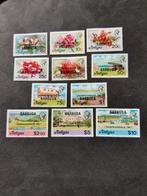 Barbuda 1981 - fleurs, bâtiments, paysages - avec impression, Enlèvement ou Envoi, Non oblitéré, Amérique centrale