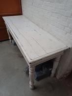 houten tafel, Huis en Inrichting, Ophalen, Gebruikt, 50 tot 100 cm, Vijf personen of meer