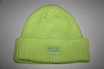 h&m fluo gele tricot muts 10-14 jaar, 134 t/m 140, Gebruikt, Meisje, H&M