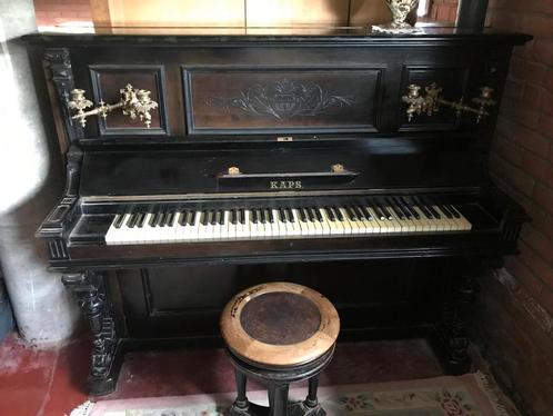 Prachtige antieke piano ERNST KAPS, Musique & Instruments, Pianos, Comme neuf, Piano, Enlèvement ou Envoi