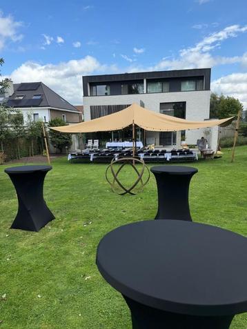 Te huur - Stretch tent (6x12m), Ophalen, Gebruikt, Feestartikel