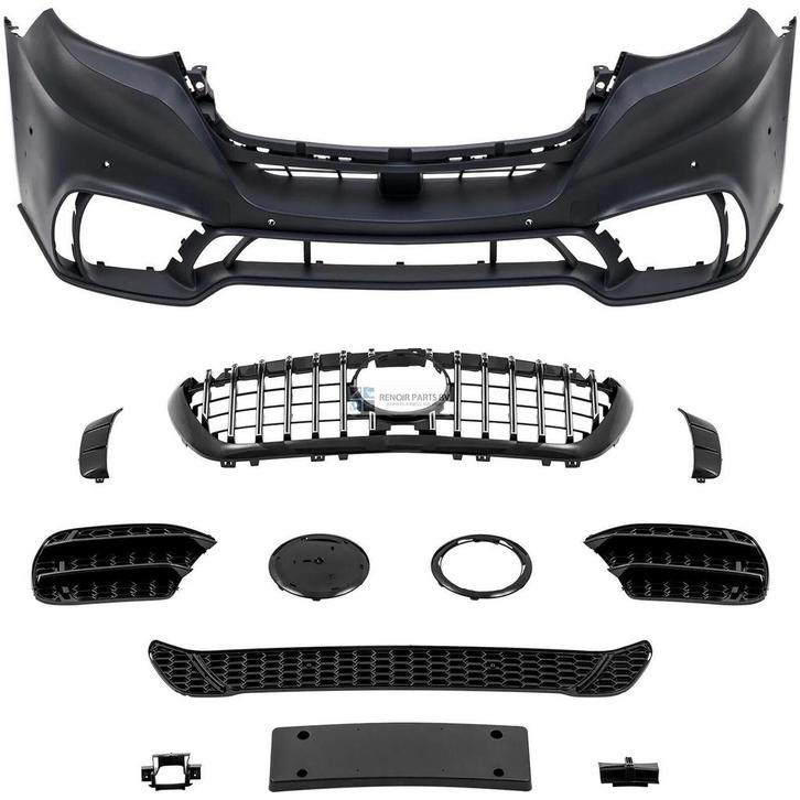 W907 AMG PETRONAS BUMPER Mercedes SPRINTER W910 VOORBUMPER S, Auto-onderdelen, Carrosserie, Bumper, Voor, Gebruikt, 6 maanden garantie