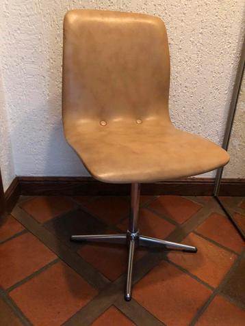 vintage stoel -bureaustoel roterend