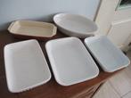 ovenschalen, Maison & Meubles, Cuisine | Vaisselle, Uni, Enlèvement ou Envoi, Poterie, Comme neuf