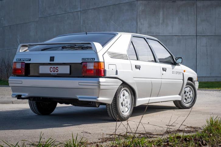Citroën BX Sport - 1987 - 114.972km, Auto's, Citroën, Bedrijf, Te koop, BX, Benzine, Berline, 4 deurs, Handgeschakeld, Zilver of Grijs