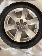 225/55/R17 Audi originele velgen + Dunlop winterbanden, Auto-onderdelen, Banden en Velgen, Ophalen, Gebruikt, 17 inch, Winterbanden