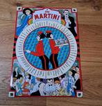 Martini cocktail shaker bord 20ste eeuw, Verzamelen, Merken en Reclamevoorwerpen, Ophalen of Verzenden, Gebruikt, Reclamebord