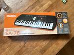 Casio SA 76 electronic keyboard, Muziek en Instrumenten, Keyboards, Ophalen, Zo goed als nieuw, Casio
