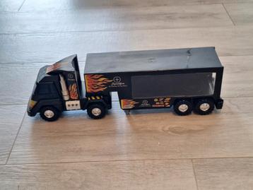 speedfire speelgoed vrachtwagen met geluid en coole oplegger beschikbaar voor biedingen
