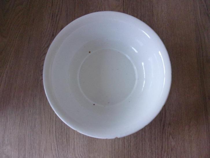 bassin blanc émaillé, Antiquités & Art, Antiquités | Email, Enlèvement ou Envoi