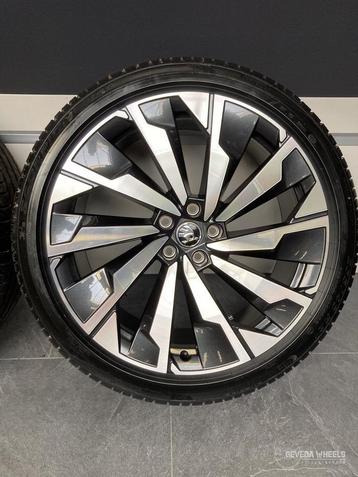 21” originele Skoda Enyaq IV velgen + banden breedset 5x112  beschikbaar voor biedingen