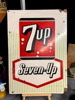 Oud 7up reclamebord Seven-up, Verzamelen, Merken en Reclamevoorwerpen, Ophalen of Verzenden, Gebruikt, Reclamebord