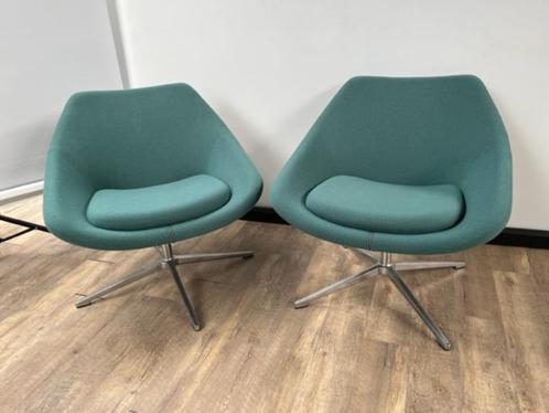 Allermuir fauteuil A640 (Blauw), Huis en Inrichting, Fauteuils, Stof, Ophalen