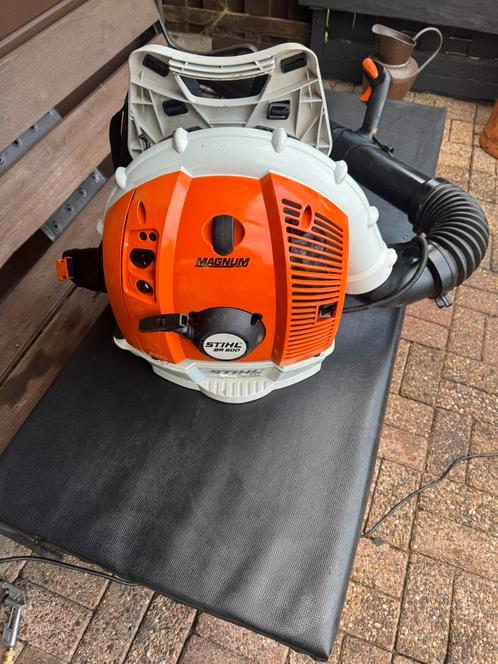 STIHL Blaadblazer BR 600, Tuin en Terras, Bladblazers, Zo goed als nieuw, Benzine, Ophalen